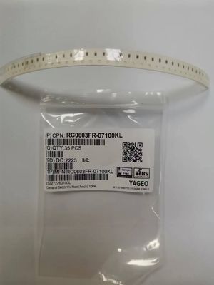 Ev Aletleri 100KΩ 0603 Çip Direnci 0,8 ± 0,1 mm Genişlik