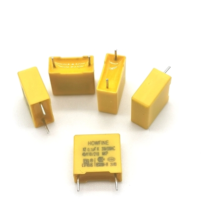 Direnç-kapasitör, azaltma gerilimi kondansatörü 0.1uF/275V/310V küçük boy
