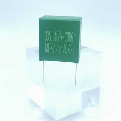 Yüksek kaliteli yeni çalıştırma kondansatörü CBB61 335J/400V P20mm