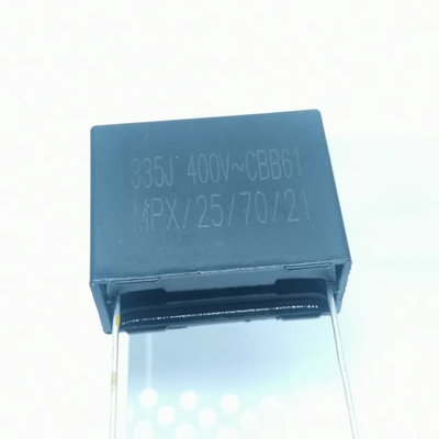 Yüksek kaliteli yeni çalıştırma kondansatörü CBB61 335J/400V P20mm