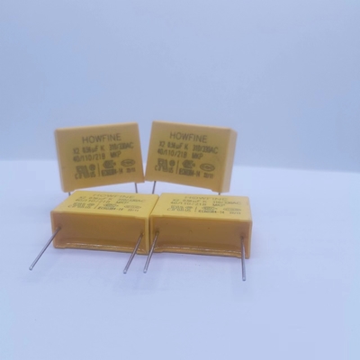 Sarı Renkli Güvenlik Kondansatörü MPX-X2 0.56UF 310V-330V P22.5MM