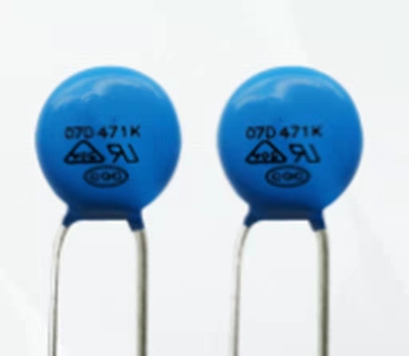Otomotiv Elektroniği İçin Çok Fonksiyonlu 7D471K Varistör ZNO Suya Dayanıklı