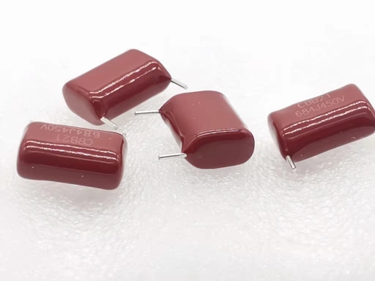 Antirust 0.68uF Metalize Polipropilen Film Kapasitör Yüksek İzolasyon Direnci